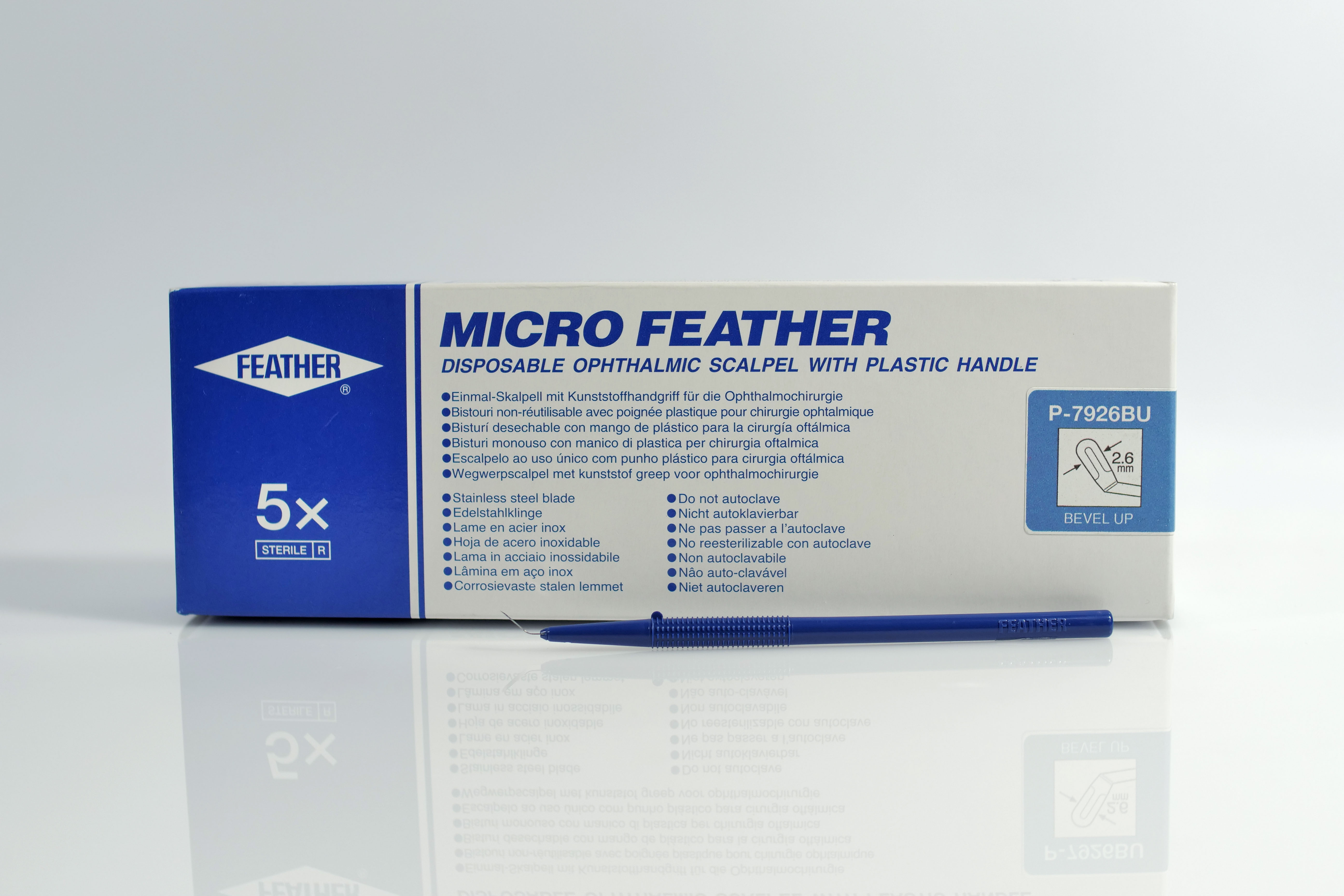 Micro Feather Disposable Ophthalmic Scalpel  P-7926BU