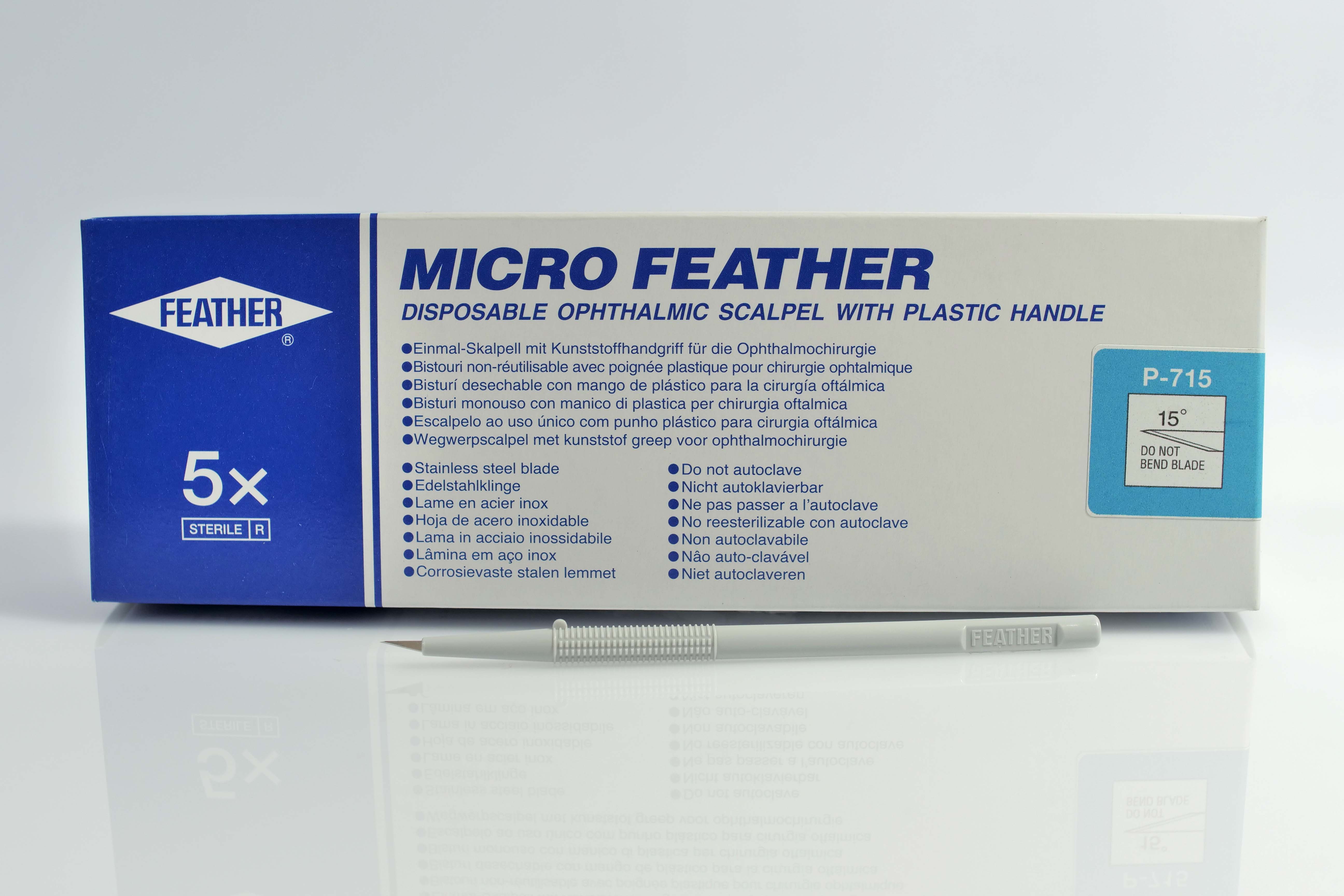 Micro Feather Ophthalmic Scalpel P-715